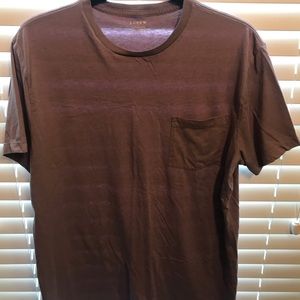 Purple J crew t shirt